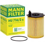 MANN-FILTER Olejový filtr MANN HU716/2X (MF HU716/2X) | Zboží Auto