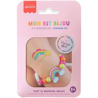 La Petite Epicerie Sada pro děti na výrobu náramku Mon Kit Bijou Duha – Hledejceny.cz