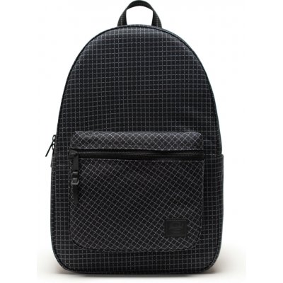 Herschel Settlement Backpack Grid Black 23 l – Zboží Mobilmania