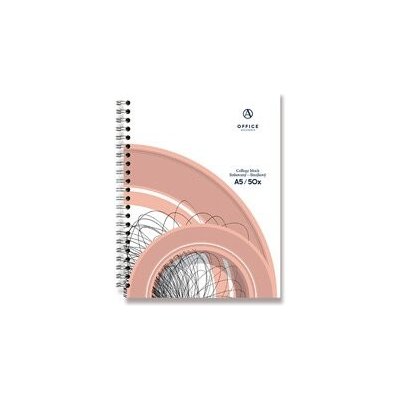 OA kroužkový blok A5 linkovaný 50 listů – Zboží Živě