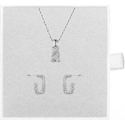 Franco Bene Stříbrný set s přívěskem medvídka 9994 – Hledejceny.cz