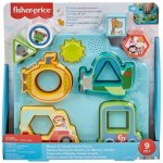 Fisher Price Baby puzzle dopravní prostředky pro miminko Světlo Zvuk 25hrp31 – Zbozi.Blesk.cz