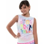 Lucky in Love Novelty Print Crafty Scribble Tie Back Tank Girls multicolor – Zboží Dáma