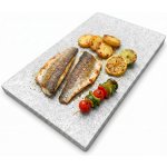 Kameny.cz Grilovací kámen 50x30 cm světlý Vyberte si variantu: Grilovací kámen – Sleviste.cz