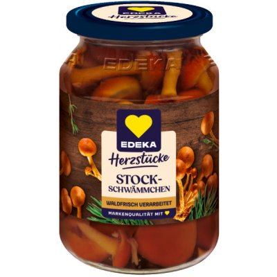 Edeka nakládané Opěnky houby čerstvé z lesa 290 g – Zboží Dáma