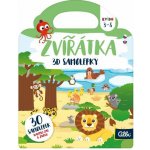 Albi Kvído 3D samolepky zvířátka – Sleviste.cz