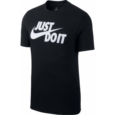 Nike NSW TEE JUST DO IT černé – Sleviste.cz