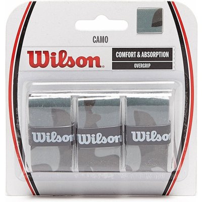 Wilson Camo overgrip 3ks černá – Zboží Dáma