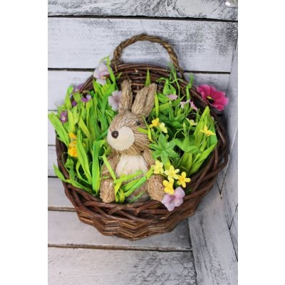 Závěsný košík s králíkem – Zboží Dáma