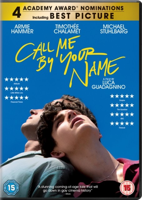 Call Me By Your Name DVD