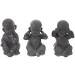 Home Elements Soška Buddha Neslyším zlo, 15 cm – Hledejceny.cz