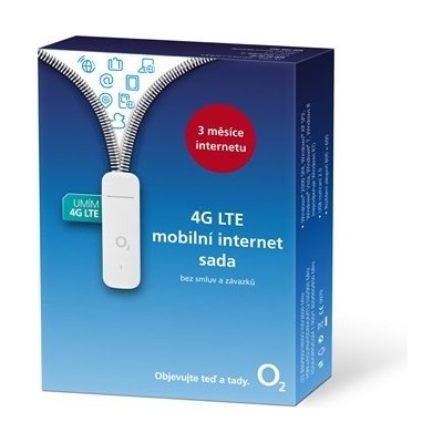 O2 Mobilní internet - SIM + LTE USB Modem + 4,5 GB od 1 491 Kč - Heureka.cz