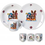 Thun Dětská porcelánová jídelní sada krtek MIX motivů 3 ks – Hledejceny.cz