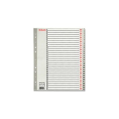 Esselte Maxi - polypropylenový rozlišovač - 31 listů – Sleviste.cz