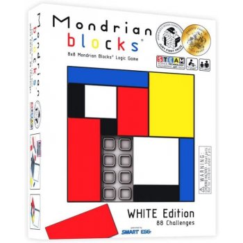 Mondrian Blocks white edition logická hra