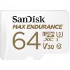 Paměťová karta SanDisk SDXC Class 10 Max Endurance/micro/64GB SDSQQVR-064G-GN6IA