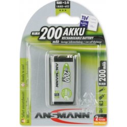 Ansmann maxE 9V 200mAh 1ks 08766