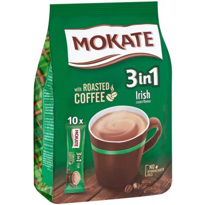 Mokate 3in1 Irish instantní káva 10 x 17 g – Zbozi.Blesk.cz