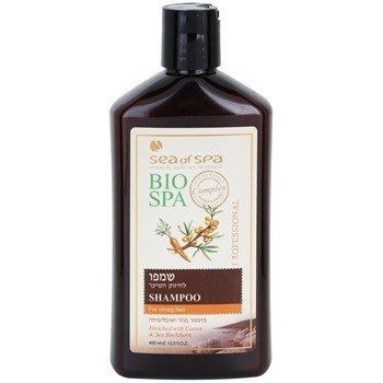 Sea of Spa Bio Spa šampon pro posílení vlasových kořínků Shampoo for Strong Hair with Carrot & Shea Buckthorn 400 ml