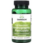 Swanson Full Spectrum Andrographis Paniculata 400 mg 60 kapslí – Hledejceny.cz