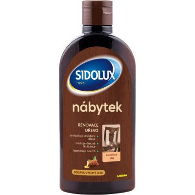 Sidolux M Renovace mléko na nábytek s mandlovým olejem 300 ml – Hledejceny.cz