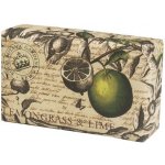 English Soap Kew Lemongrass Lime luxusní mýdlo 240 g – Zboží Dáma