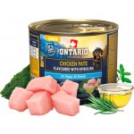 Ontario Puppy kuřecí pate s příchutí spiruliny 200 g – Hledejceny.cz
