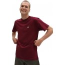 Vans MN LEFT CHEST LOGO T burgundy