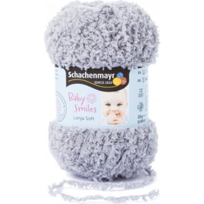 Schachenmayr BABY SMILES - LENJA soft - DĚTSKÁ, polyester Baby smiles - lenja soft: 01090 Šedá