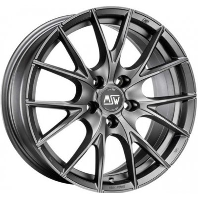 MSW 25 9x18 5x120 ET39 matt titan | Zboží Auto