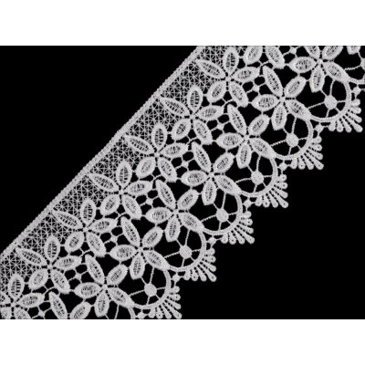 Stoklasa Vzdušná krajka šíře 85 mm Balení: 1 m, Varianta: 4 Off White 4 Off White – Zboží Dáma