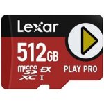 Lexar 512GB PLAY PRO microSDXC Express 7 LMSXPS0512G-BNNNG – Zbozi.Blesk.cz