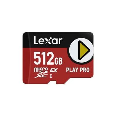 Lexar 512GB PLAY PRO microSDXC Express 7 LMSXPS0512G-BNNNG – Zbozi.Blesk.cz