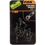 Fox Edges Flexi Ring Swivel vel.7 10ks – Zboží Mobilmania