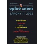 Aktualizace II/2 2022 Trestní zákoník, Trestní řád, Zákon o Rejstříku trestů - neuveden – Hledejceny.cz