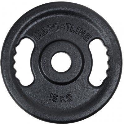 inSPORTline Castblack OL Litinový olympijský kotouč 15 kg 50 mm – Sleviste.cz