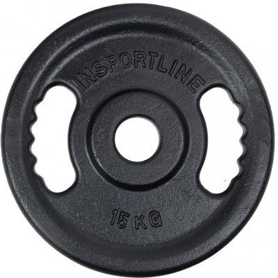 inSPORTline Castblack OL Litinový olympijský kotouč 15 kg 50 mm – Hledejceny.cz