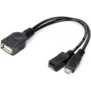 PremiumCord kur-18 USB A/female Micro USB/female - Micro USB/male OTG