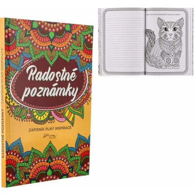 Radostné poznámky Zápisník plný inspirace 15x21cm – Sleviste.cz