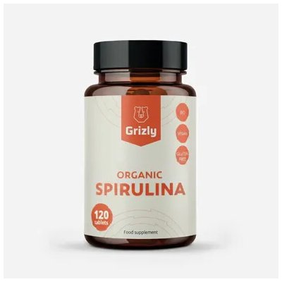Grizly Spirulina BIO 120 kapslí – Hledejceny.cz