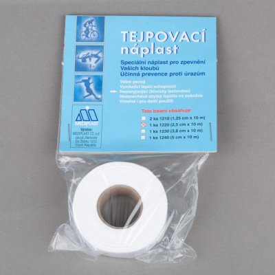 Mediplast 1220XT tejpovací náplast modrá 2,5cm x 10m 1 ks – Sleviste.cz