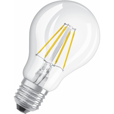 Osram LED žárovka LED E27 A60 4W = 40W 470lm 4000K Neutrální bílá 300° Filament Star Retrofit Classic A