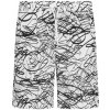 Koupací šortky, boardshorts Urban Classics pánské kraťasy TB4935 White scribble