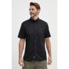 Pánská Košile Tommy Hilfiger bavlněná košile regular s límečkem button-down MW0MW33809 černá