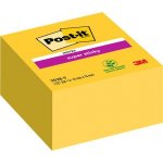 3M POSTIT Samolepicí blok poznámkových lístků, 76 × 76 mm, 350 listů, 3M POST-IT „Super Sticky“, žlutý 7100265573 – Hledejceny.cz