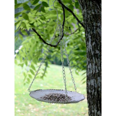 Chic Antique Krémové antik dekorační závěsné krmíko pro ptáčky - 25*43cm - Chic Antique – Hledejceny.cz