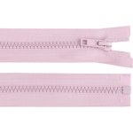 Kostěný zip šíře 5 mm délka 45 cm (bundový) - 165 fialová sv. – Hledejceny.cz