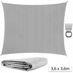 Malatec 10186 3,6 x 3,6 m šedá – Zboží Dáma