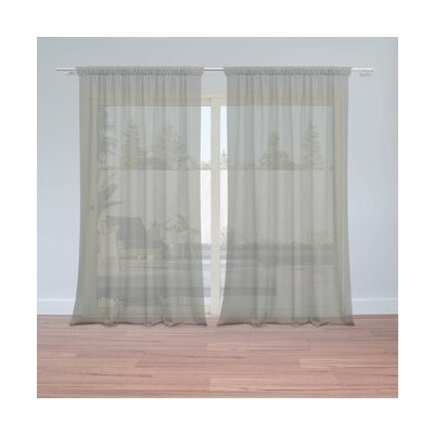 Sablio Záclony Prairie Dust: 2ks 150x250cm – Hledejceny.cz