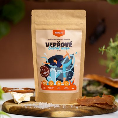 Mlsej.to Vepřové sušené maso solené 250 g – Hledejceny.cz